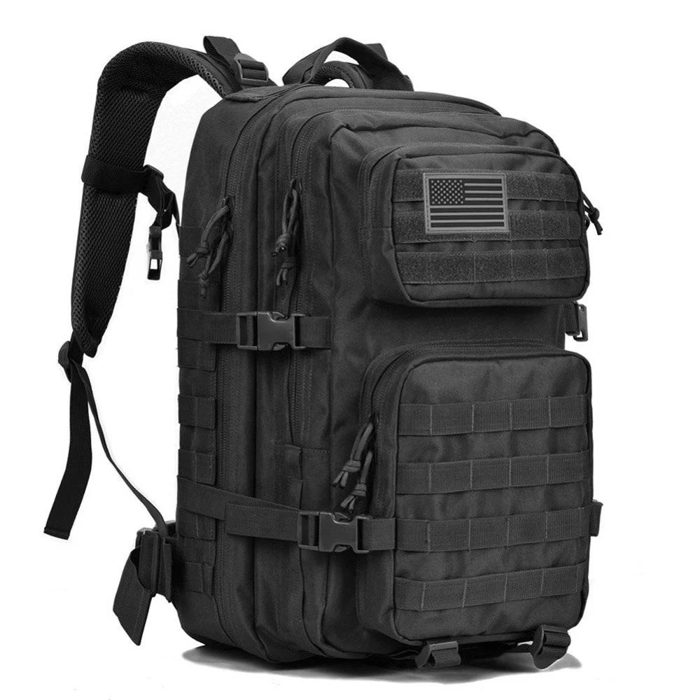 

3 Day Assault Pack Molle Bug Out Bag Military Large Army 50L Tactical Backpack, 16 colors