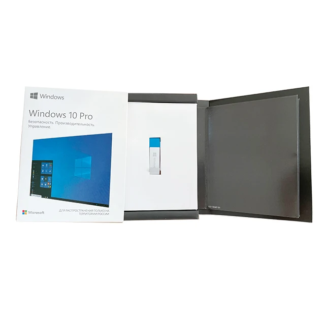 

Windows 10 Pro USB Retail Box Russian Language 6 Months Warranty