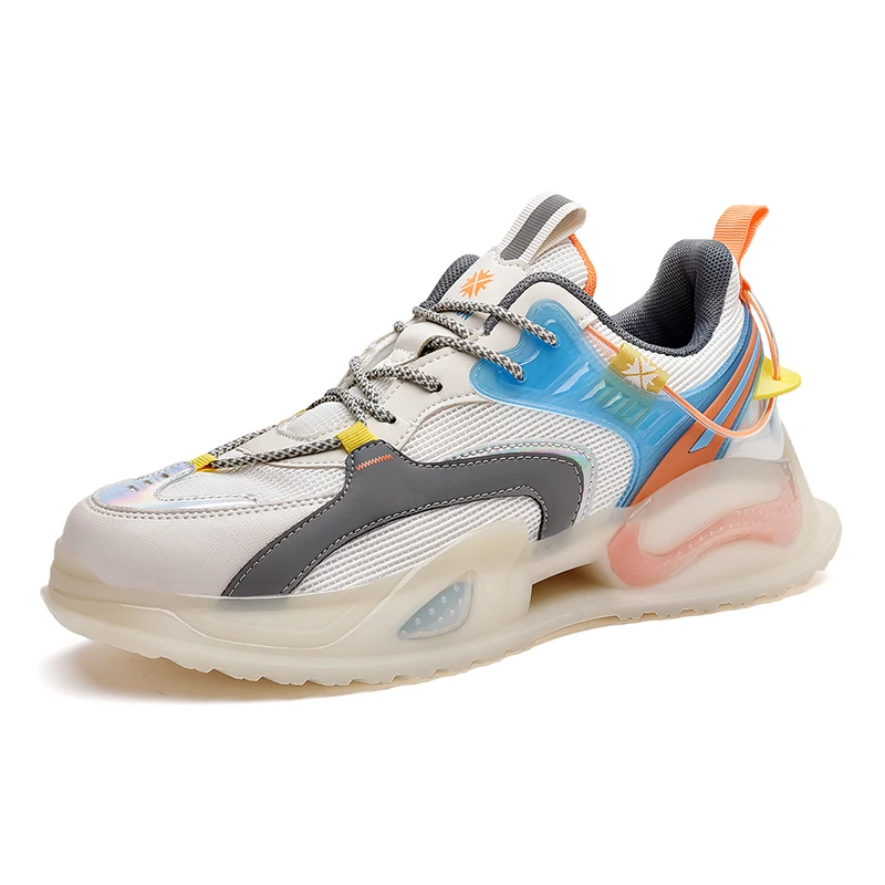 

New Design High Quality Fashion Sports Shoe Men Running Sneakers Shoes, Black/white/red