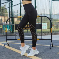 

High Waist Gym Seamless Leggings Sport Women Fitness Yoga Pants Elastic Nylon Breathable Workout Running Tights Sports Wear