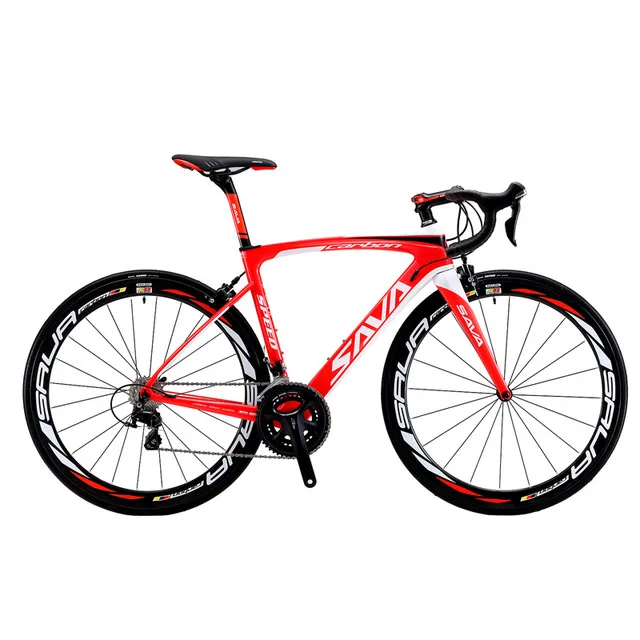 

700C 25C Double V Brake off road Bicycle 22 Speed Complete Carbon Fibre Road Bike
