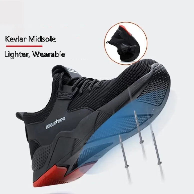 

High Quality Industrial Protective Men Work Steel Toe Safety Footwear Shoes