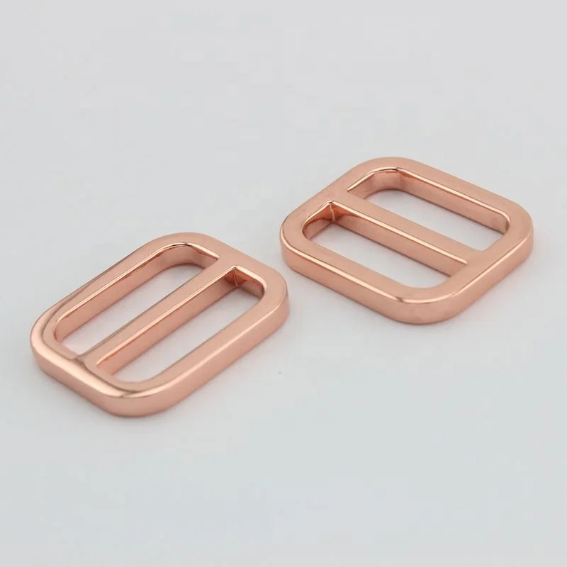 

Nolvo World  1" solid tri-glides slide 3 bar rectangle handbags strap adjust buckle for leather bag shoulder strap belt