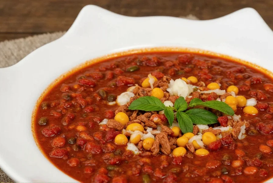Crickpot Chili in Different Forms