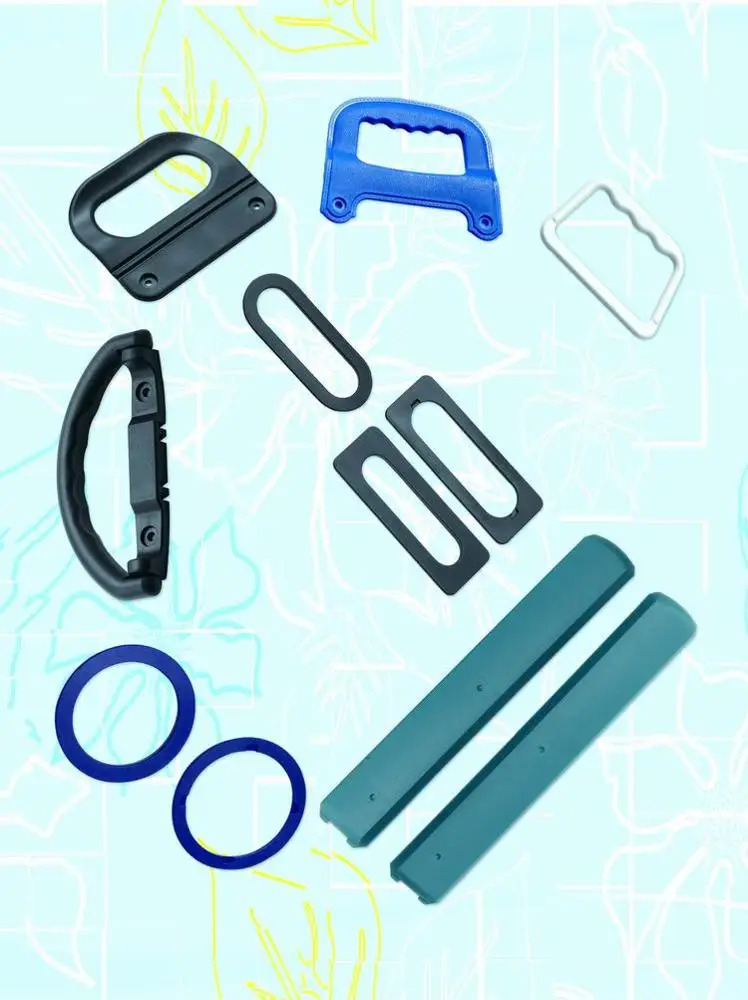 
Stationery Plastic Handle for PP Accordion Expanding File Folder Document Holder Case 