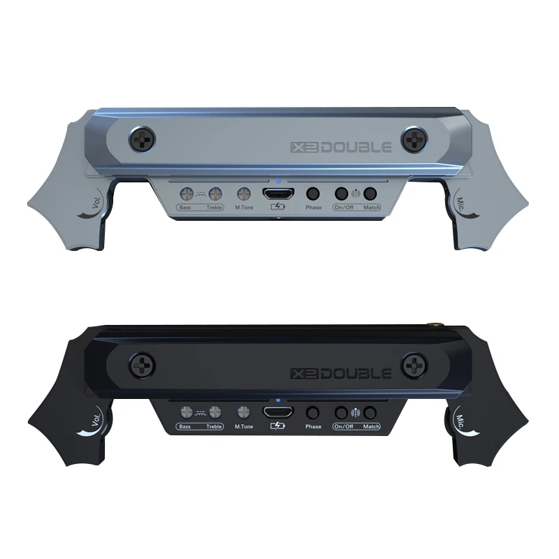 

DOUBLE X2 50m Range Wireless Guitar Sound Hole Pickup for Live Show No Need to Open Hole