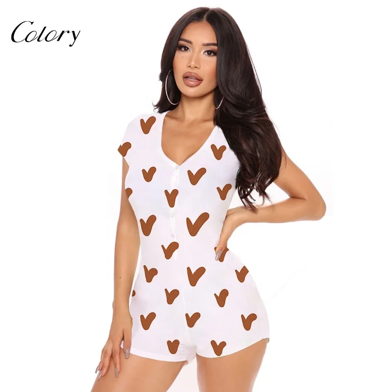 

Colory Adult Onesie Plus Size Polyester Womens Sleepwear Sexy Summer Onesie, Customized color