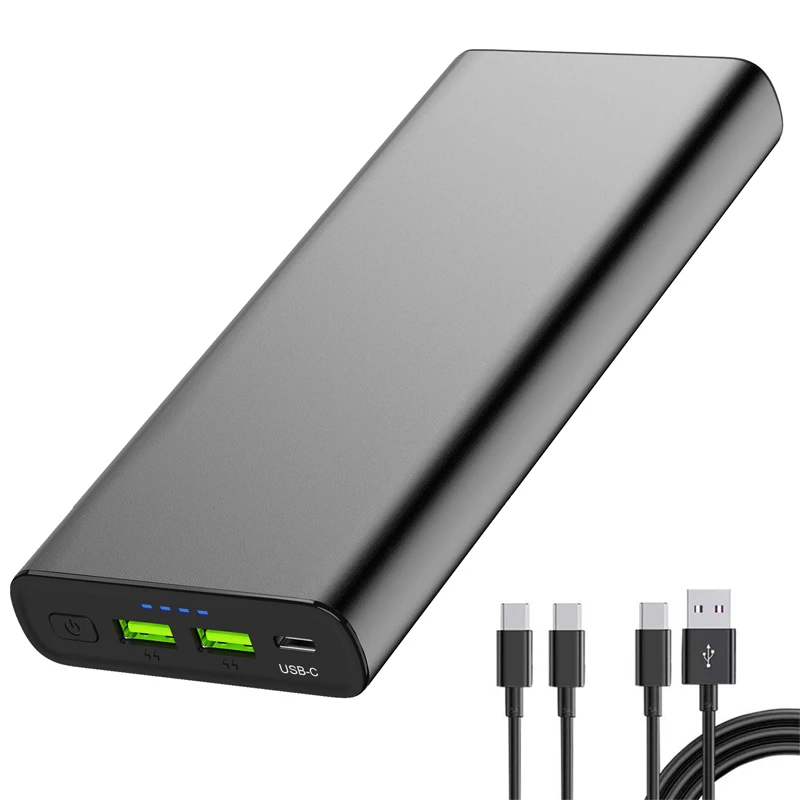 

Merpower shenzhen consumer electronics PD 100w mobile charger power bank usb c 30000mah 100w POWER banks for Iphone11 Macbook