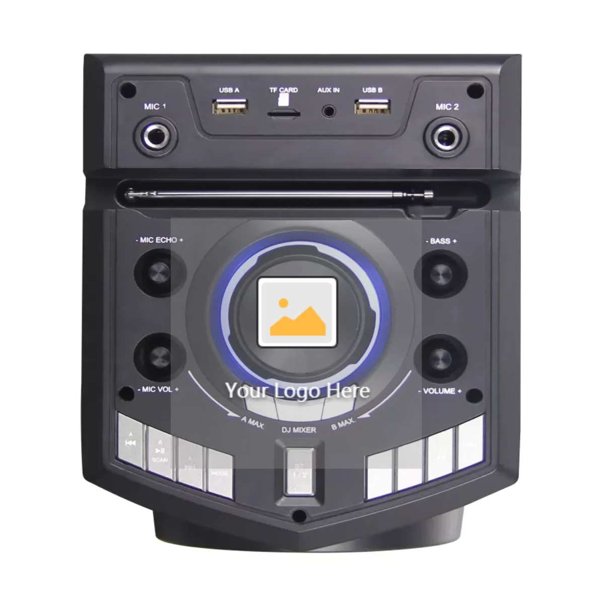 Portable Active Pa Speaker System - 500w Outdoor Wireless 