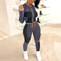 

CA0418A 2020 2 piece set women clothing long sleeve top and pants outfit