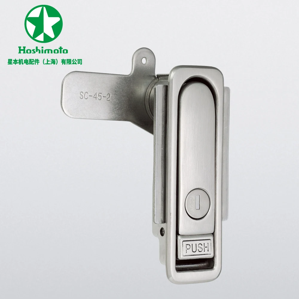 
Stainless steel cabinet waterproof flat swing handle lock, SUS lock, SAB-152~153 