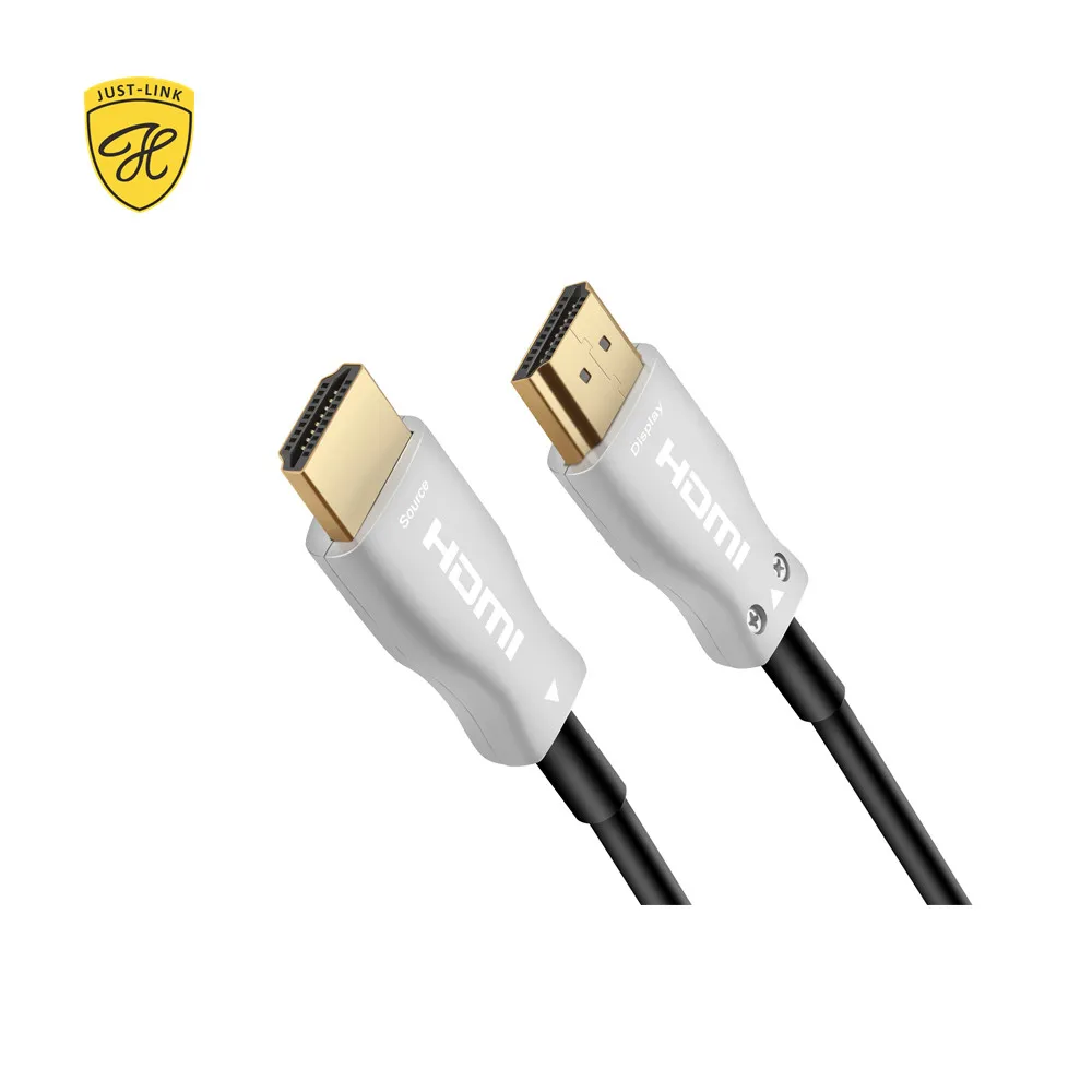 

AOC HDMI2.0 Cable 3D 4K@60Hz 1080P@120Hz Cable Multimedia HDMI Male to Male Gold Bare Copper 18Gpbs AOC Fiber Optic HDMI Cable