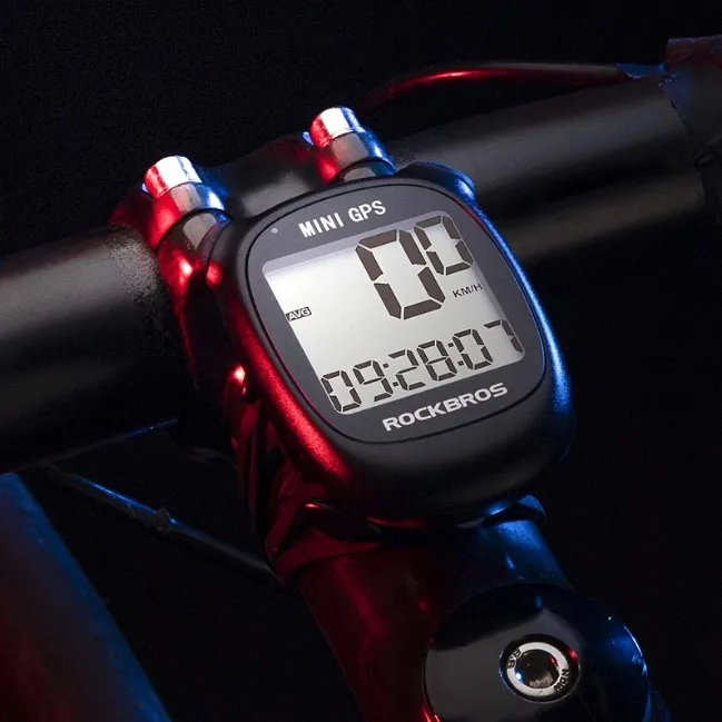 

Wireless Bike Digital Meter Speedometer For Bikes 1.6 Inch Display Backlight Waterproof Bicycle Computer Speedometer, Black/white
