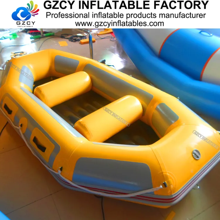 
CE approved 0.9mm thickness pvc inflatable fishing boat for sale 