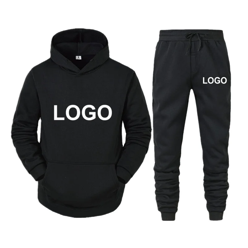 

Custom Men's Pullover Casual Gym Sports Tracksuit Sweatshirt Fleece Linner Hoodies Winter high quality hoodie set, 14