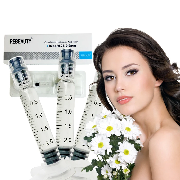 

2021 1ml Factory Price Hyaluronic Acid Gel Facial Injection face filler hyaluron pen filler