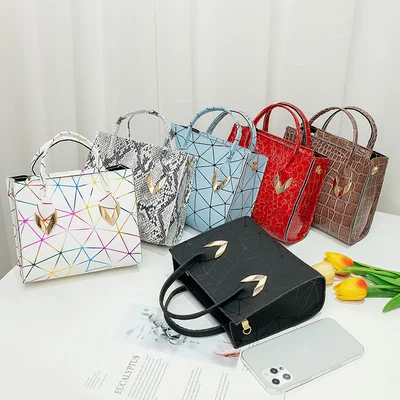 

Handbag Small Square Bag 2021 New Fashion Colorful Chain Crossbody Shoulder Bag