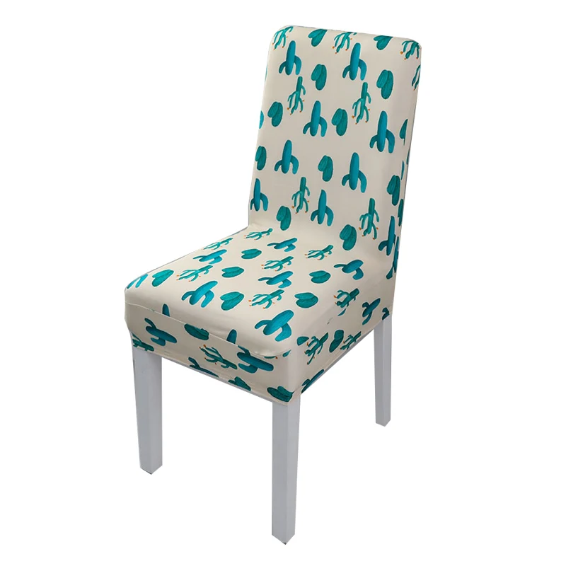 New Printed Jacquard Spandex Stretch Chair Cover for Hotel Wedding Beach