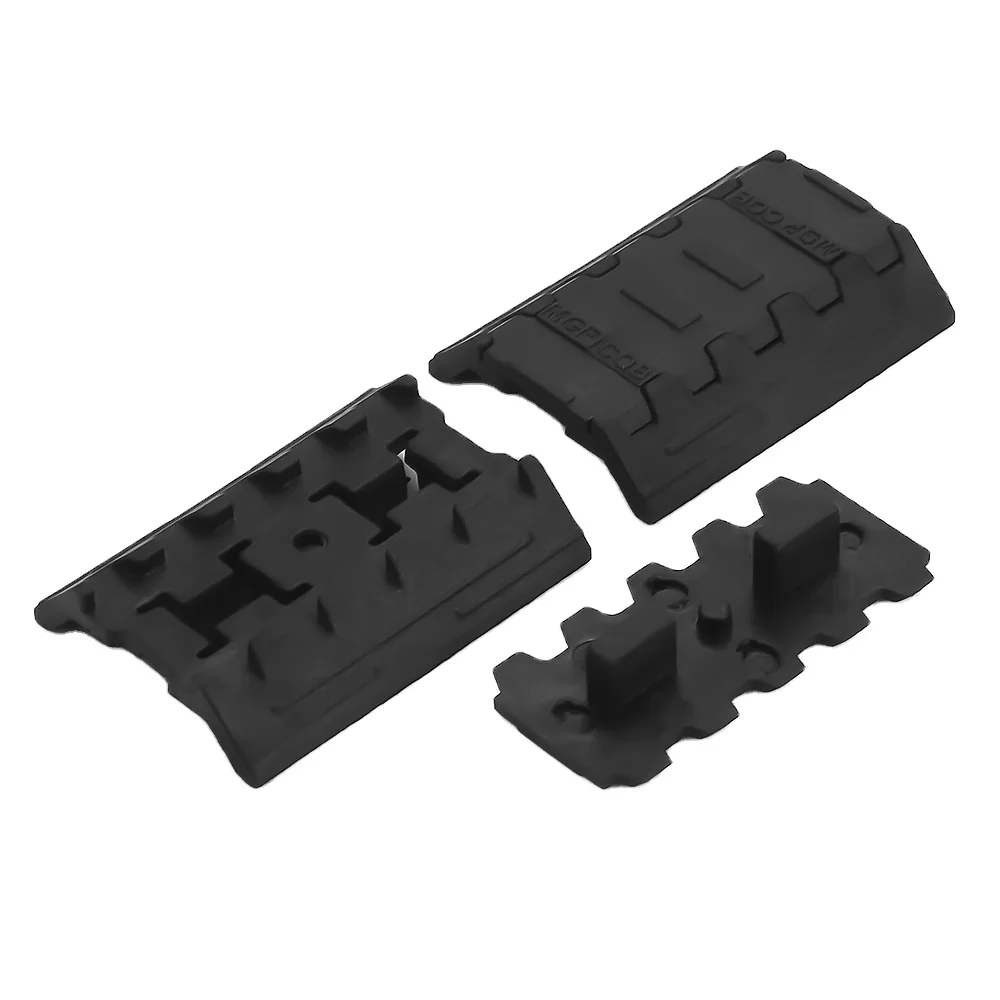 

Tactical Mlok Rail Covers M-lok SLOT SYSTEM Rail Panel 10 Sets For Outdoor Hunting Wargame Mount, Black
