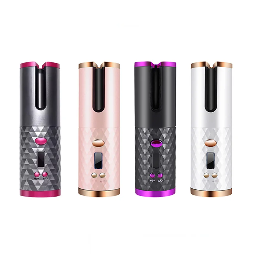 

Automatic curling iron rechargeable curling irons portable usb logo Christmas gift hair curler