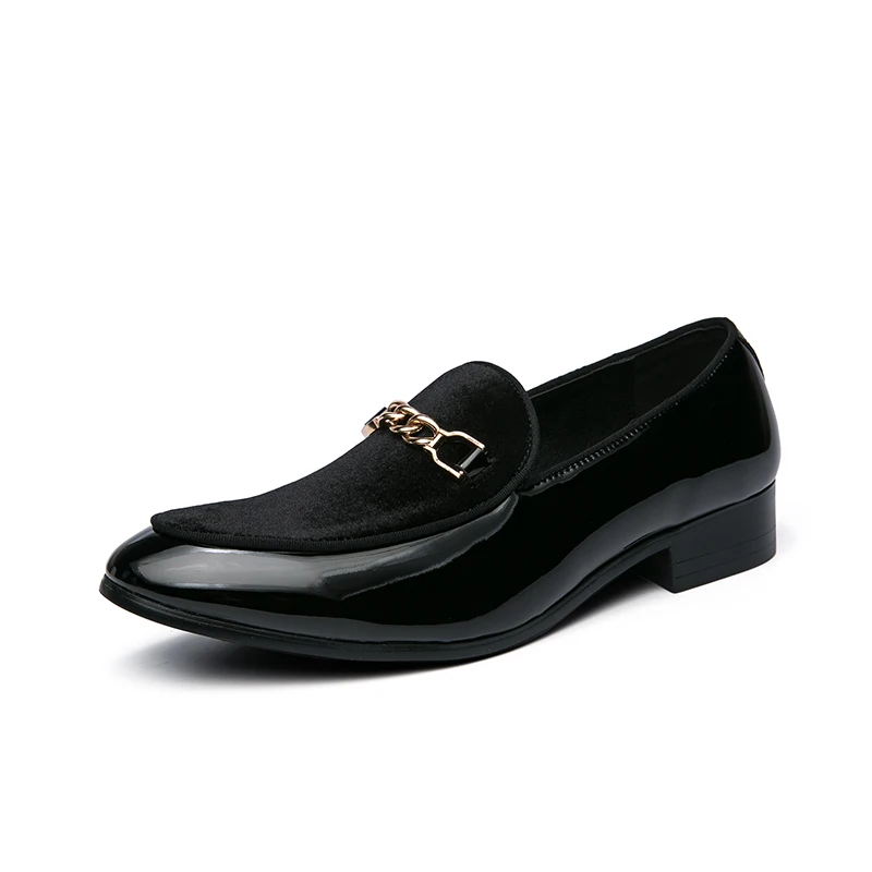 

Free Shipping Men's Plus Size 48 Slip On Loafers Leather Dress Shoes