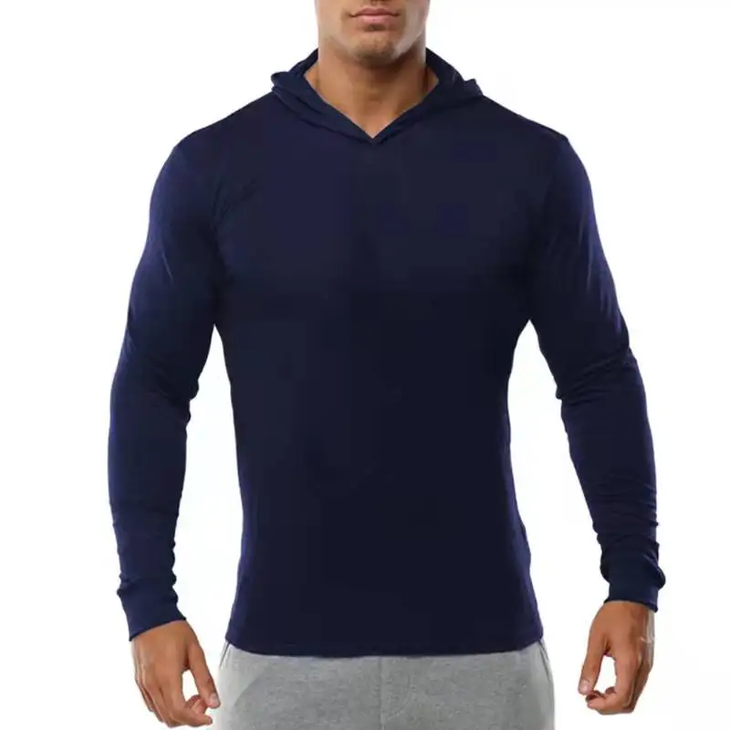 

Custom Logo Mens Sweatsuit Plain Hoodies Blank Gym Clothing Men Gym Hoodie, Custom color