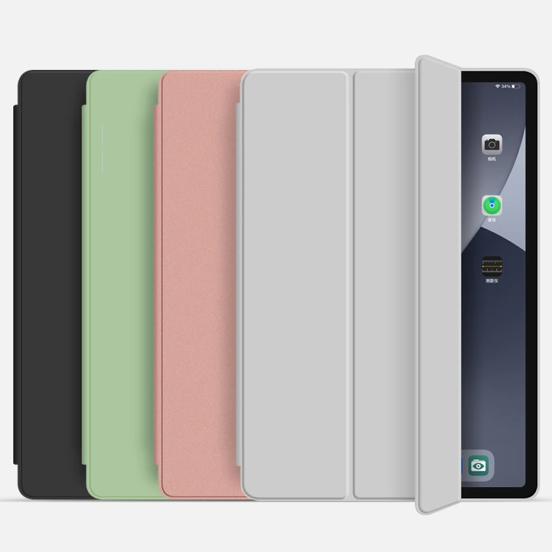 

Slim PC+TPU fold Case for iPad 10.2 2019/2020 with Transparent case