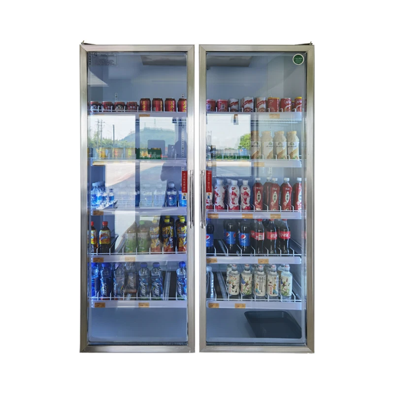 
Upright Refrigerator Door for Supermarket System 
