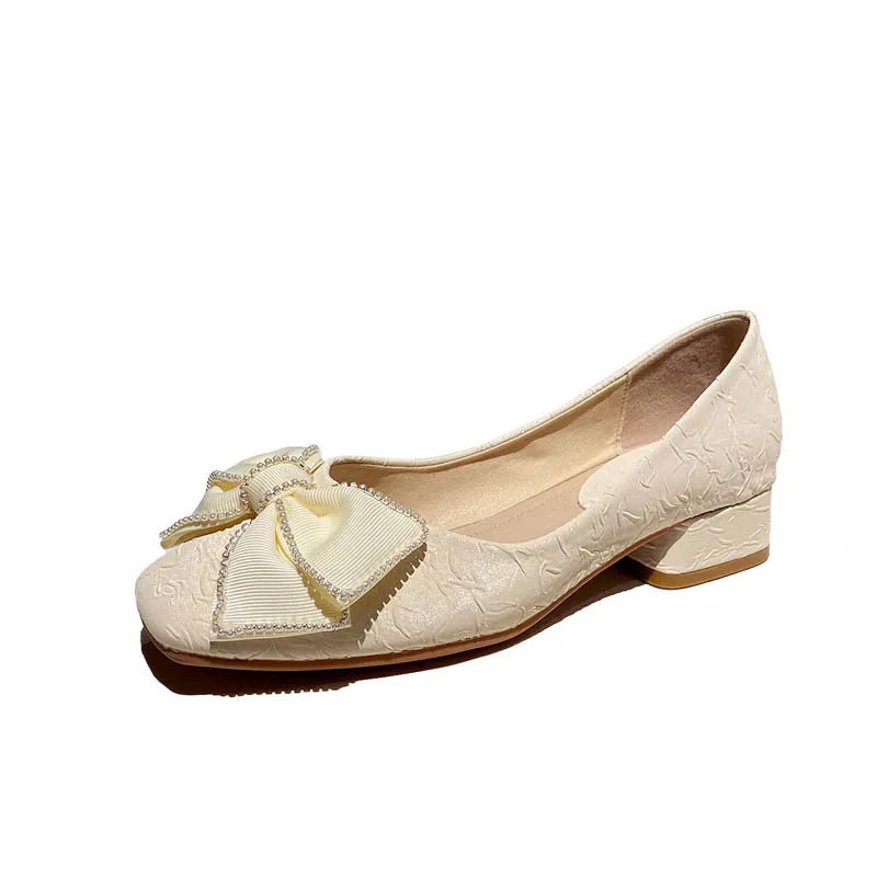 

sh10390a High quality level girls campus walking shoes 2022 lady low heels