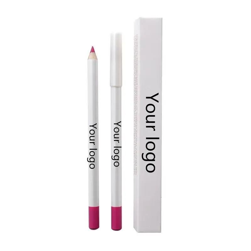 

OEM Custom Cosmetic 16 colors waterproof custom logo private label lip liner creamy eyeliner brow lipstick matte cream pencil