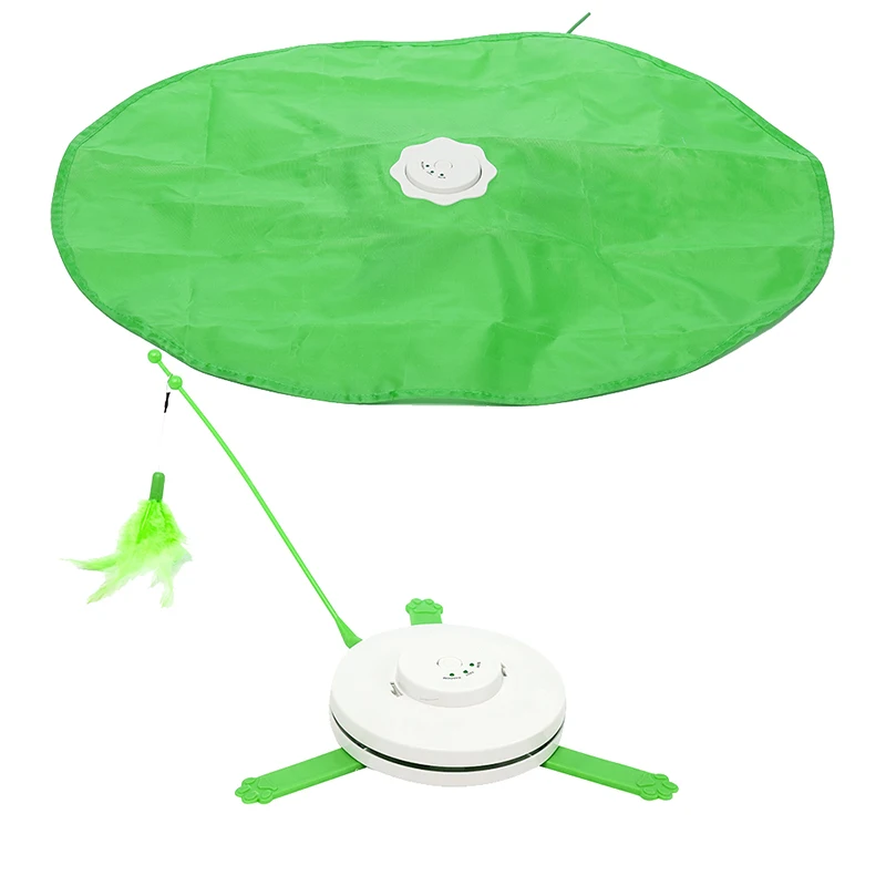 

UFBemo 2 in 1 2020 New Plastic Automatic Moving Interactive Automatic Pet Cat Toy