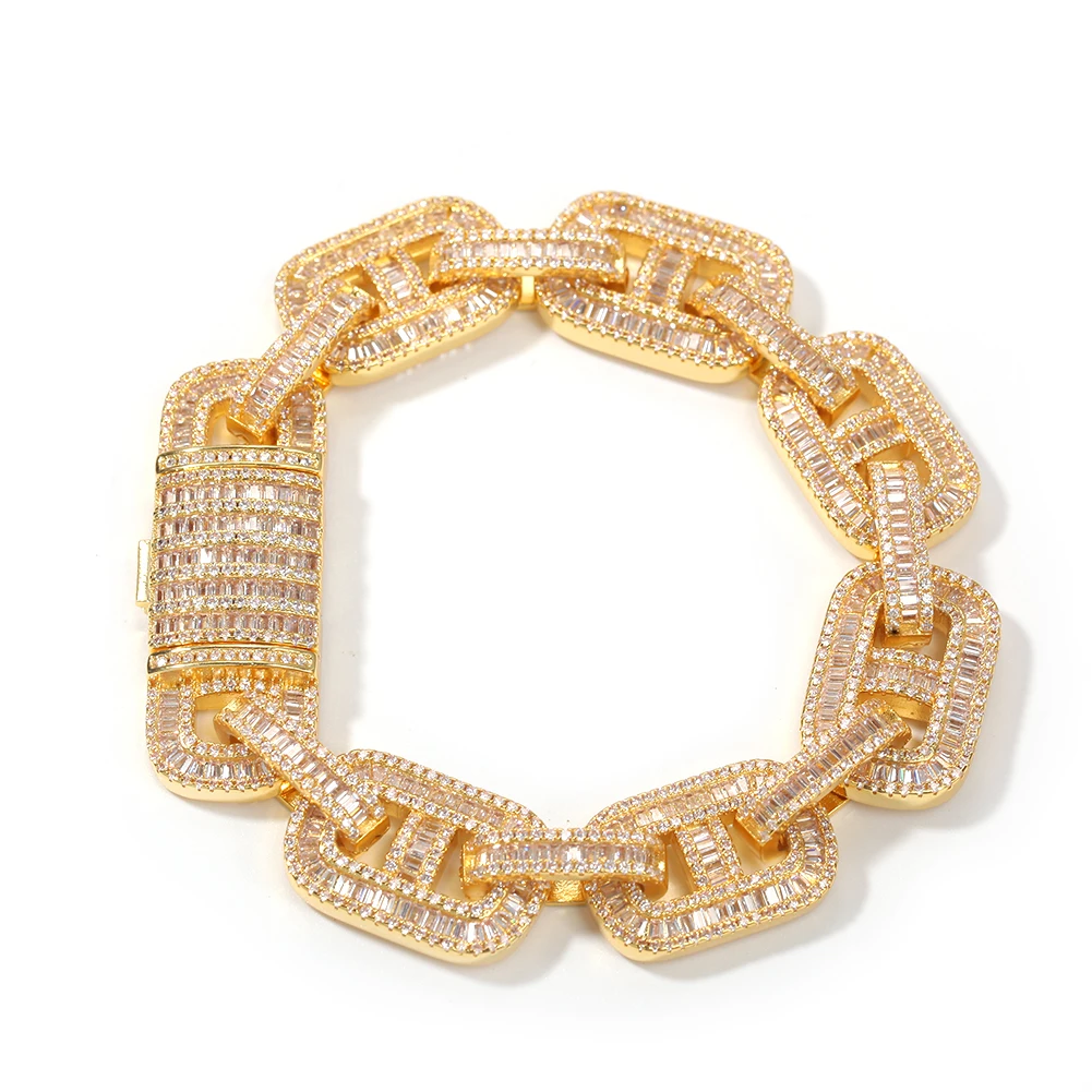 

15mm fashion wholesale handmade brass zircon latest women man jewelry cuff bracelet
