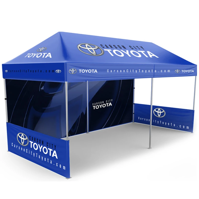 

Custom Outdoor 10x10 canopy tent advertising logo Trade Show Tent Exhibition Event Marquee Aluminum Pop Up folding Tents, Cmyk 4 color printing