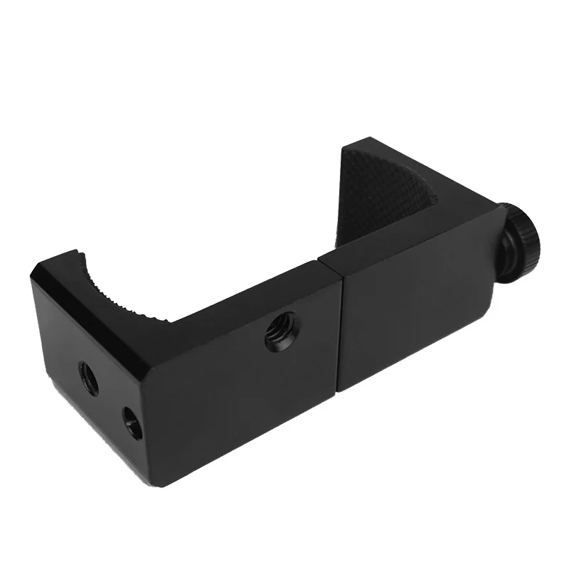 

Compatible iPhone Aluminum Metal Cell Phone Tripod Mount Adapter Cold Shoe