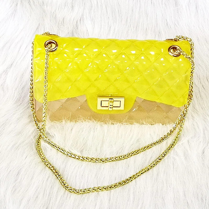 

GW New Design Ladies Luxury Shoulder Jelly Hand Bags Silicon Mini Crossbody Handbags Purses Women, Colors