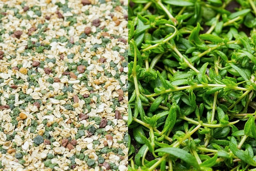 Person choosing dried thyme jars in a supermarket aisle