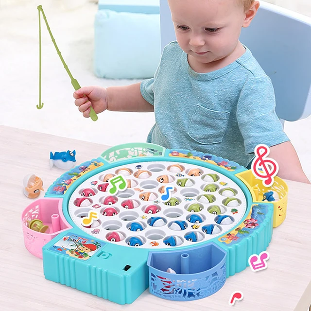 electric fishing game toy