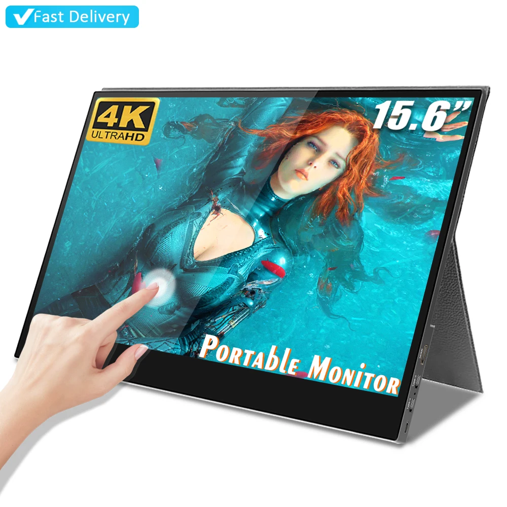 

Sibolan 4k portable monitor 156 inch touch for Game Free Cooking Type-c Monitor Return and Replacement Capacitive USB for Gaming