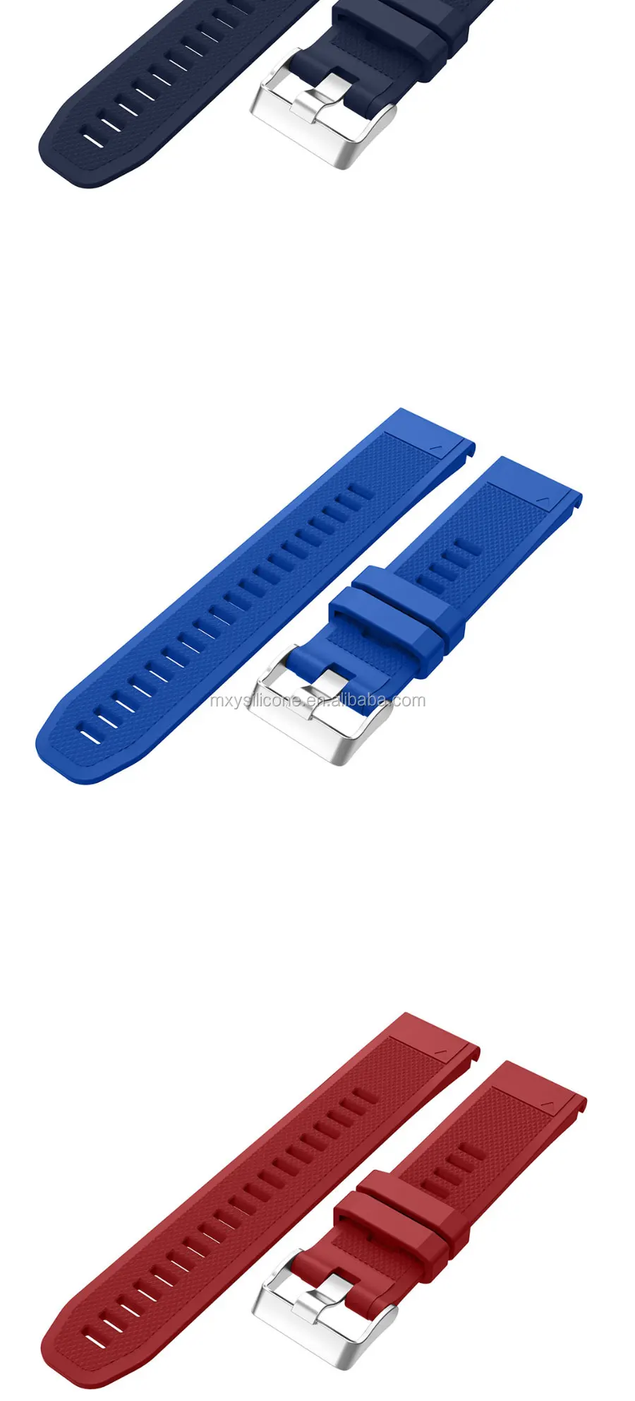20 22 26mm Sport Silicone Replacement wristband