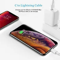 

Original Genuine 18w Fast Charging PD Adapter Usb Type C to Lightning Cable for Iphone