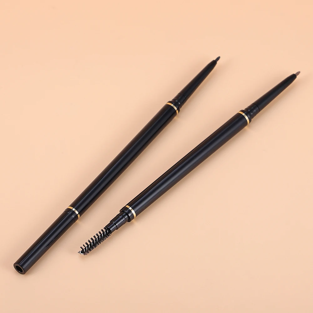 

Private Label 7 Color Double-headed Brows Pencil Vegan Eye Makeup With Brush Waterproof Eyebrow Pencil