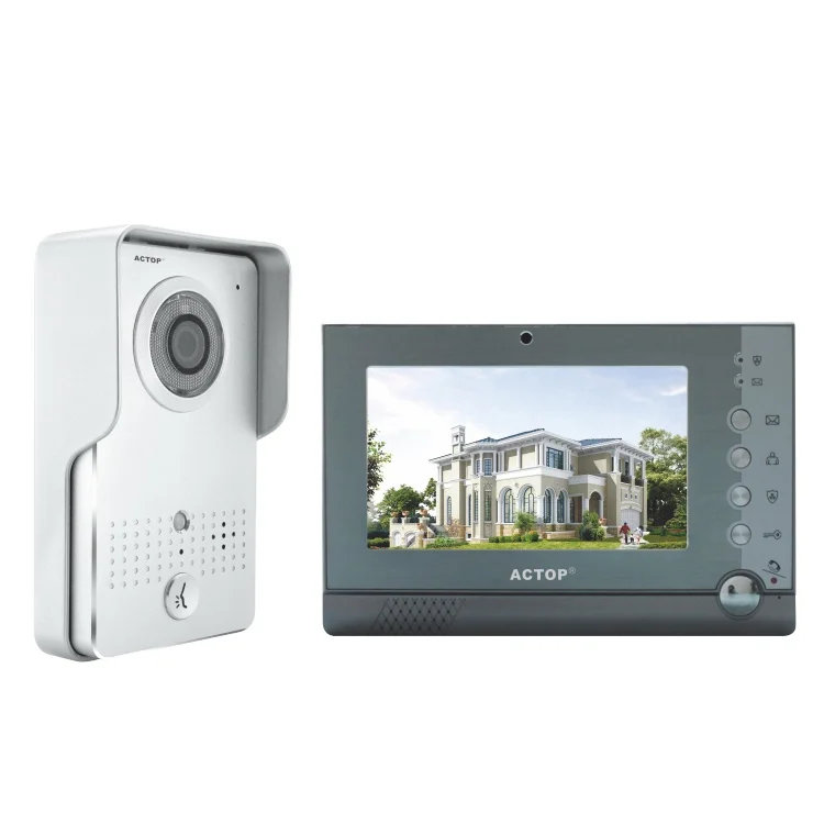 

Best Saling ACTOP Wired doorphone monitor and camera Video Doorbell System