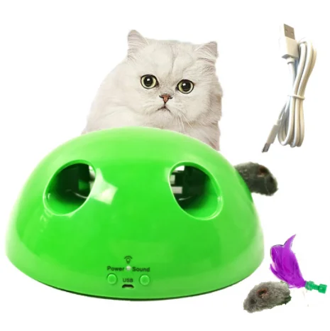

Electric PopPlay Interactive Cat Toy Popping Mouse Cat Toy