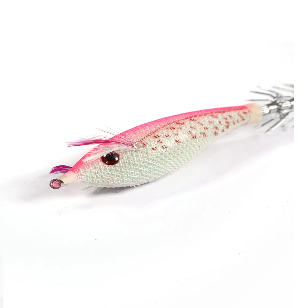 

High Quality Shrimp Fishing Cuttlefish Squid Jigs Hook Made in China, Multicolor