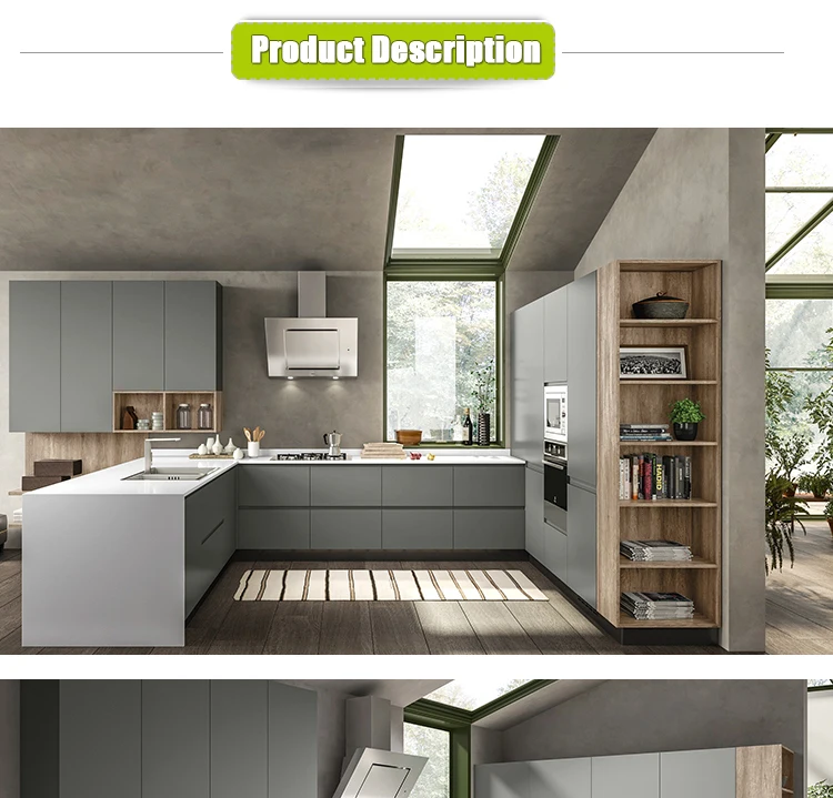 Commerical melamine sheet kitchen cabinets and modular kitchen cabinet