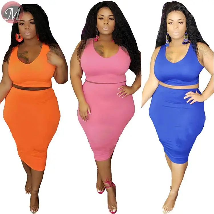 D90803002 queenmoen new arrival solid color v neck sleeveless women slim plus size dress summer dresses women