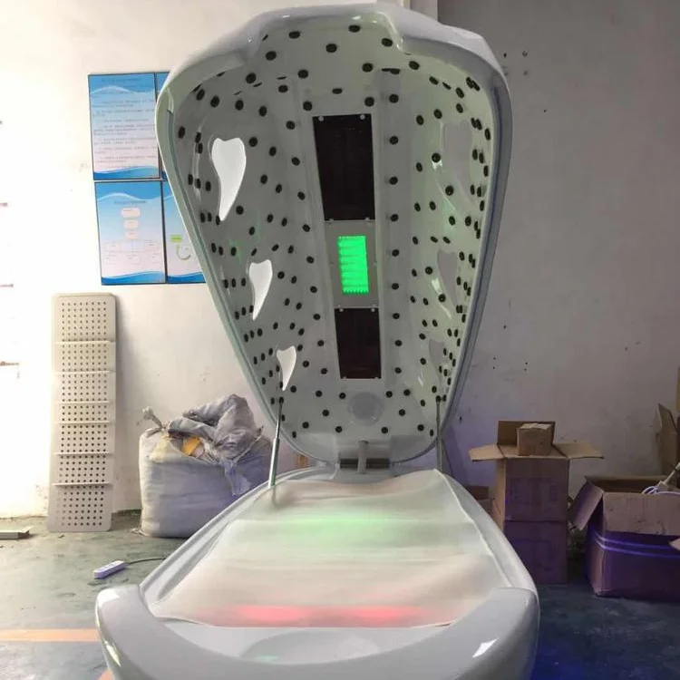 

2020 new stone energy Far infrared ray photon therapy ozone sauna dry spa LED light slimming spa