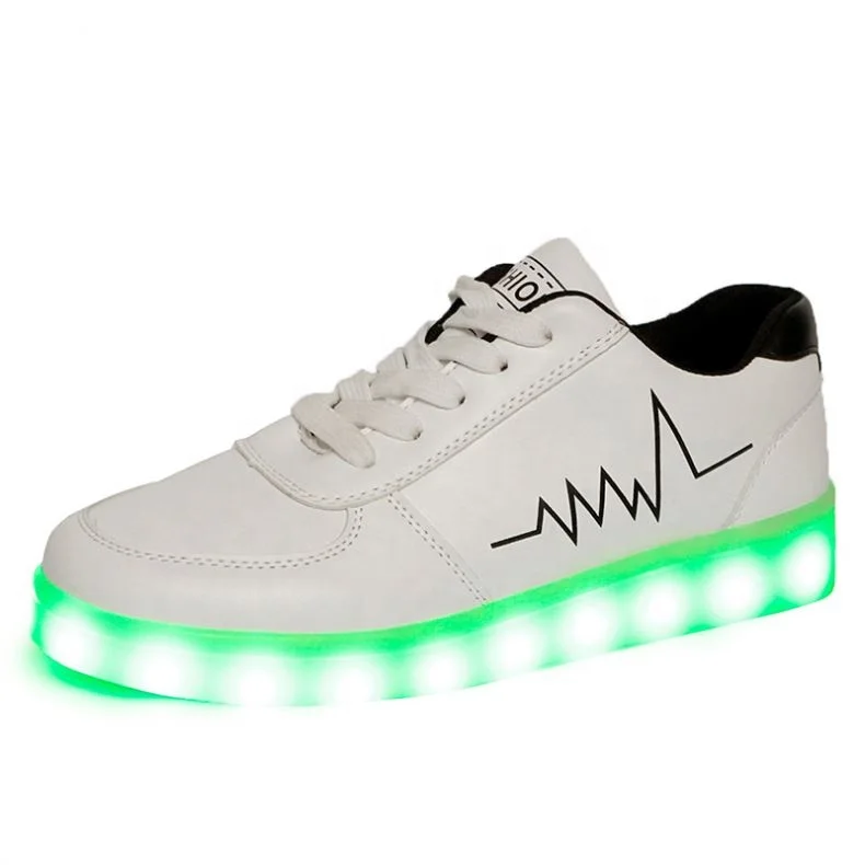 

kids LED lighting shoes boys sneakers outdoor shoes, Red/black