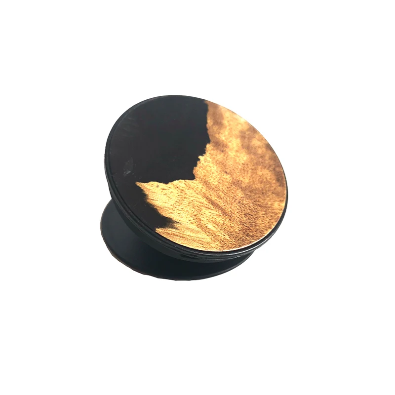 

wood Slice Mini Hand Custom Mobile Elastic Phone Handle Finger Grip Holder Stand Sticker Air Bag Airbag Bracket Socket