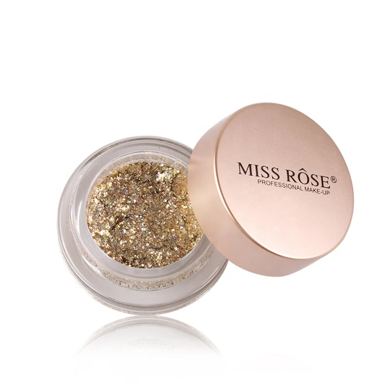 

Korean Cosmetics Eyeshadow Miss Rose Eye Shadow Pigment Eye Shadow Powder, 10 colors